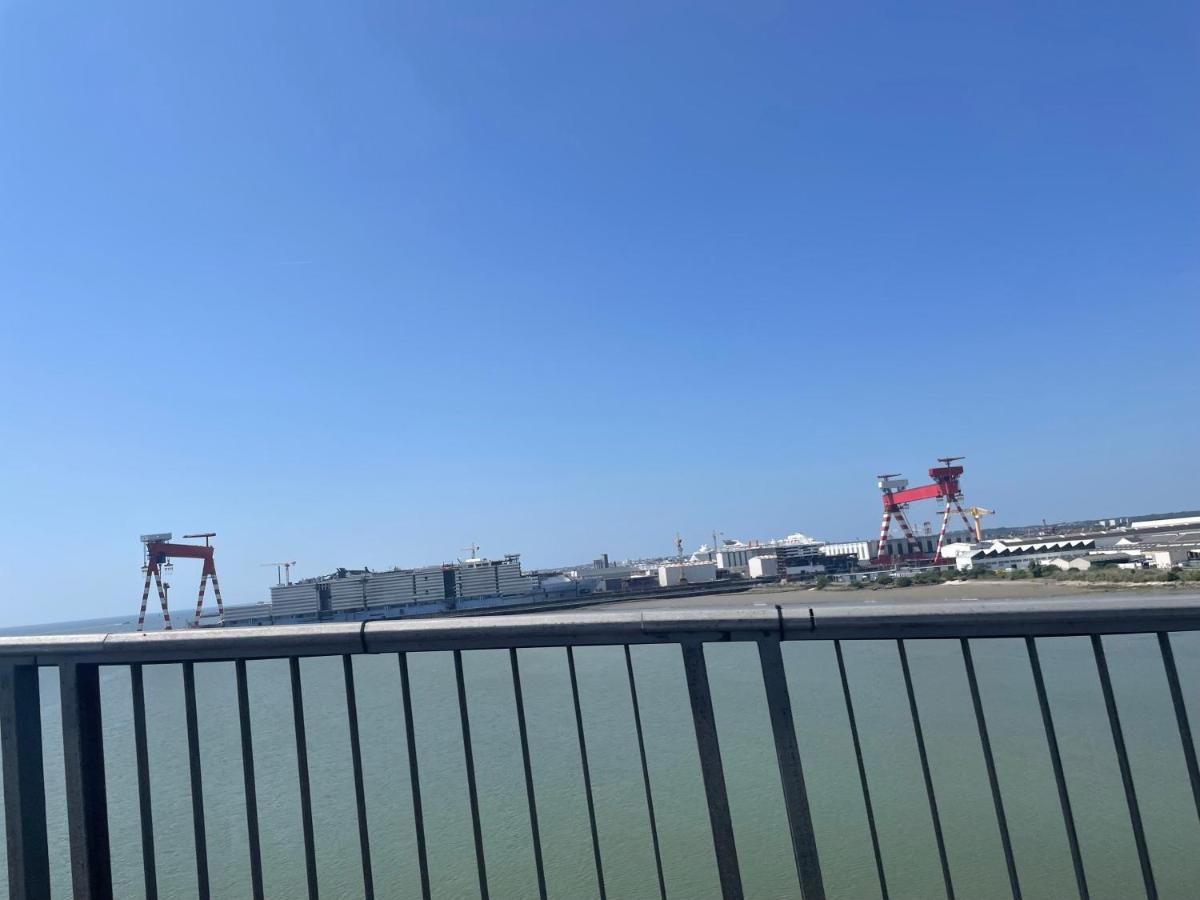 Studio Cosy Avec Terrasse, Proche Chantiers Et Airbus Saint-Nazaire  Exterior photo
